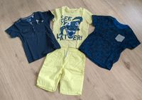 3x T-Shirts + 1x kurze Hose, Größe 110 Bayern - Strullendorf Vorschau