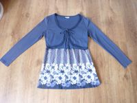 Street One Shirt Top mit Bolero Jacke Gr. 38 M blau Rheinland-Pfalz - Heltersberg Vorschau