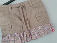 ♥ EDC Esprit Sommerrock Rock Gr. S 36 Taupe Volants Blümchen Nordrhein-Westfalen - Brilon Vorschau