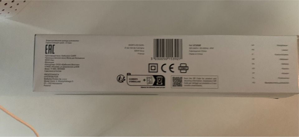 BaByliss Smooth Finish 230 glätteisen NEU in Leipzig