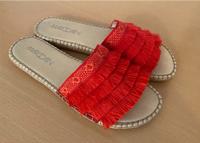 Tolle Marc Cain Pantoletten Gr. 37 Sommer Sandaletten wNEU NP120€ Düsseldorf - Eller Vorschau