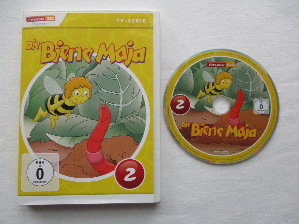 DVD "Die Biene Maja" Folge 2 / 6 Episoden - Spieldauer: 141 Min. in Ravensburg