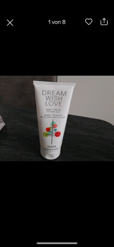 JAFRA Dream Wish Love Duschgel. 200 ml .Neu und Originalverpackt. in Georgsmarienhütte