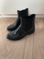 Stiefeletten/Gummistiefel schwarz, Größe 38 Niedersachsen - Harsum Vorschau