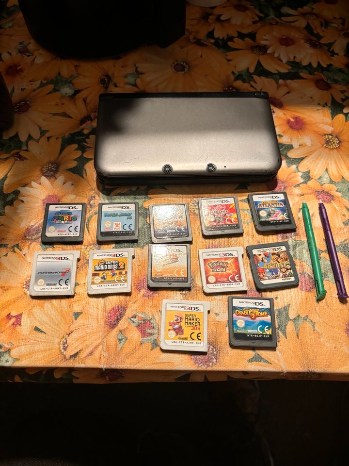 Ich Verkaufe mein Nintendo 3 DS XL mit Spiele und Zubehör in Güstrow