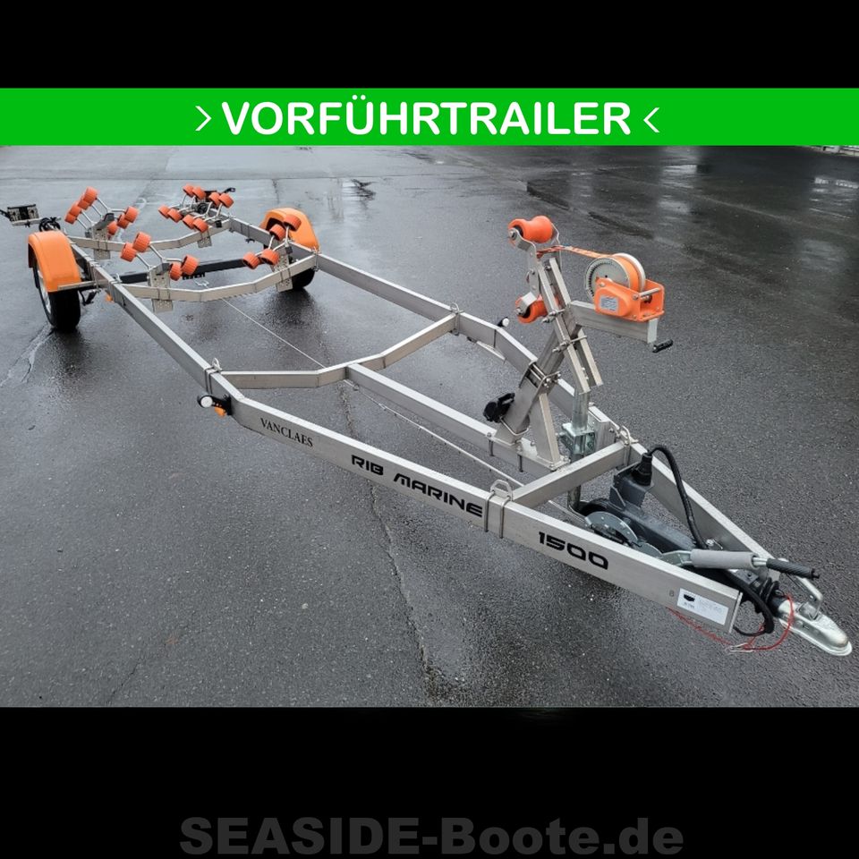 Trailer RIB Marine WAVE 1500-14″- 650, gebremst 1 Achse in Berlin