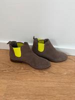 Cox Stiefeletten Blue Heeler beige/gelb neuw. chic, bequem Leder Hessen - Darmstadt Vorschau