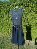 Kleid dunkelblau Größe 32 SWING Sachsen - Oßling Vorschau