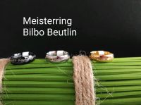 Meisterring, Bilbo Beutlin Schwarz, Silber od. Gold..Gr. 7+ 8. Bayern - Obergünzburg Vorschau