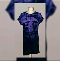 YAKUZA PRAY Kleid Gr S 36 schwarz lila Shirtkleid Sachsen - Meerane Vorschau