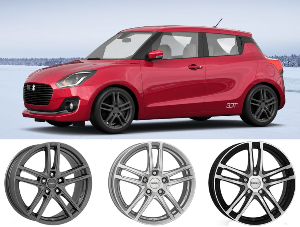 Suzuki Swift Sport AZ 17 Zoll Felgen Winterreifen 5x114,3 Dezent in Hattingen