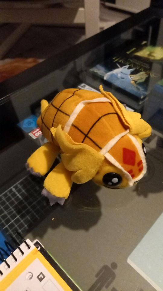 Digimon kuta chara beanie plush plüsch stofftier armadillomon in Duisburg