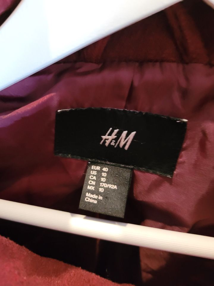 Jacke von H&M in 36 getragen in Brunsbuettel