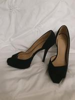 Zara Trafaluc Plateau Peep Toe High Heels Gr 40 Samt Schwarz Baden-Württemberg - Ludwigsburg Vorschau