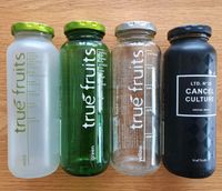 True fruits Glas Flaschen Upcycling 250mL / 750mL Baden-Württemberg - Oberstadion Vorschau