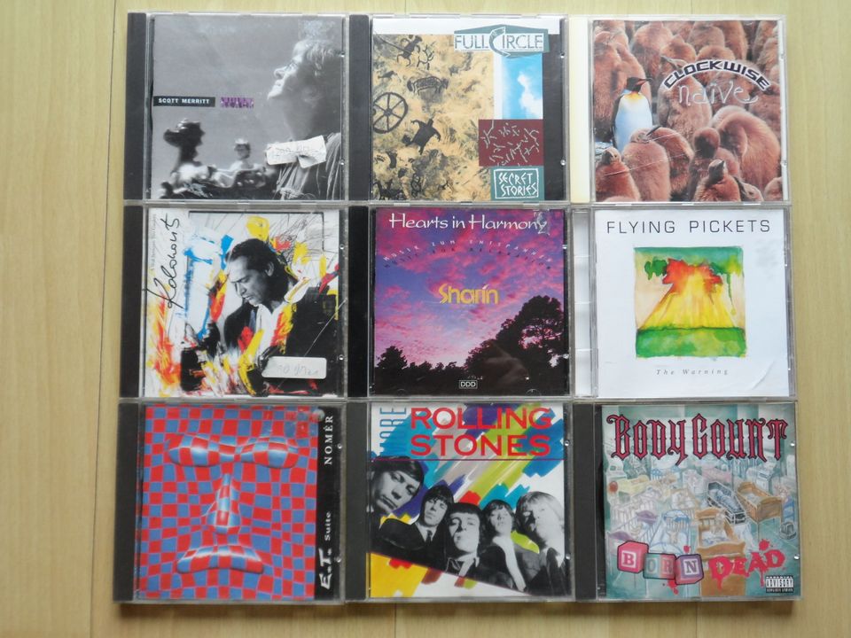 (12) 108 Rock CD`s Van Halen, Gotthard, Eagles, Fleetwood Mac in Ludwigshafen