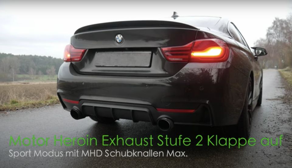 BMW 320i 325i 328i 330 F30 Sport Auspuff Abgasanlage Performanc in Reichertshofen