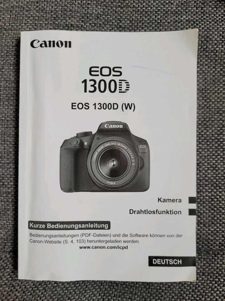 Canon EOS 1300D, EFS 18-55mm + Zubehör in Berlin