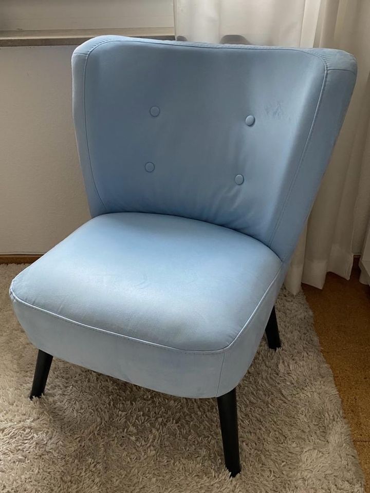 Blauer Sessel in Stuttgart - Bad Cannstatt | eBay Kleinanzeigen ist jetzt  Kleinanzeigen