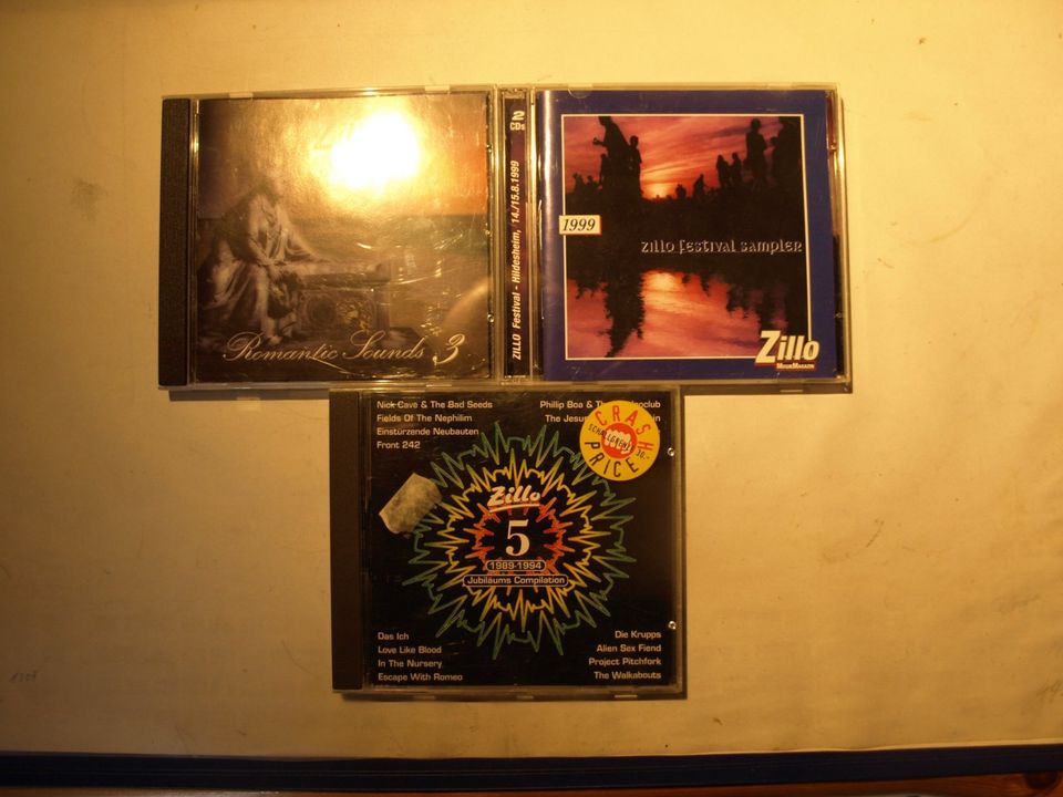 Zillo CD's - verschiedene Ausgaben in Aachen