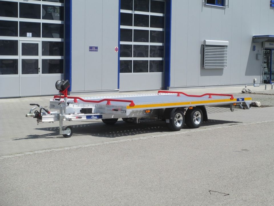 SONDERPREIS! Fahrzeugtransporter Blyss Anhänger 455x209cm 3000kg in Seesen