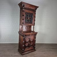 24910 Buffetschrank Schrank Gründerzeit 1880 massiv Eiche Antik Niedersachsen - Nordhorn Vorschau