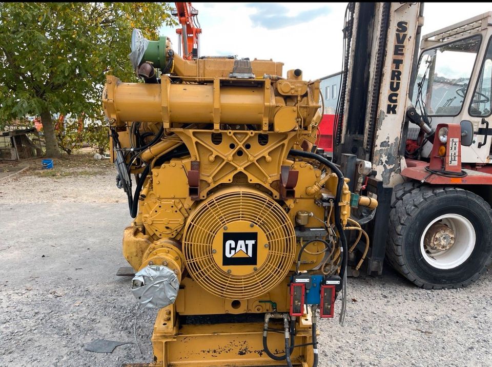 CAT 1400 KVA Gas Stromaggregat BHKW Notstromaggregat in Gundelsheim