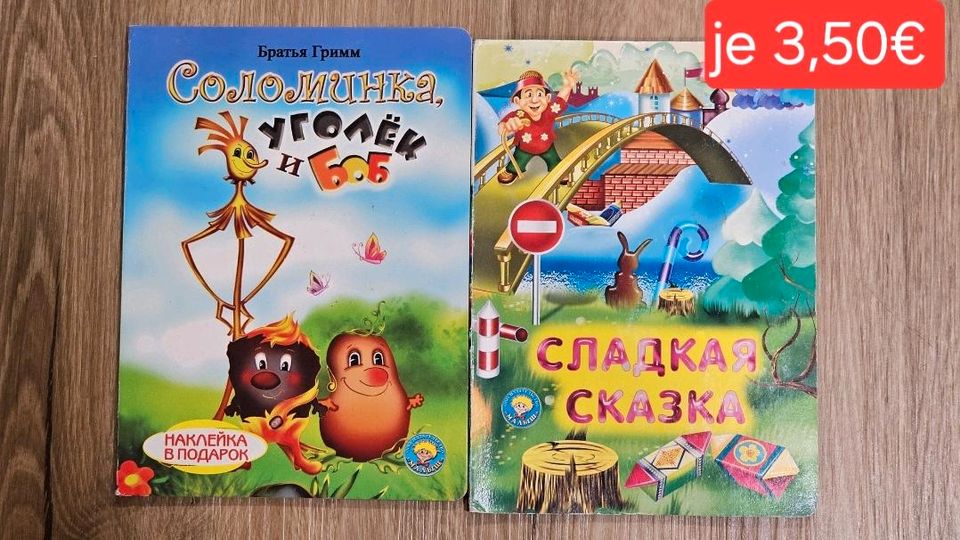 Kinderbücher auf russisch in Argenthal
