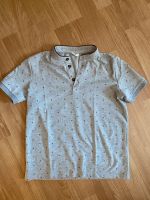Top!T-Shirt/Polo-Shirt, Gr.134/140, grau mit braunen Karos Rostock - Stadtmitte Vorschau
