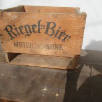 Alte Riegeler Holz Bierkiste mit Aufschrift- Top Zustand Baden-Württemberg - Meißenheim Vorschau