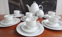 Rosenthal Asimmetria Kaffeeservice 6 Pers. Wiinblad weissgold TOP Baden-Württemberg - Langenargen Vorschau