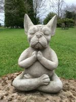 Steinfigur Yoga Frenchie Bayern - Weiden (Oberpfalz) Vorschau