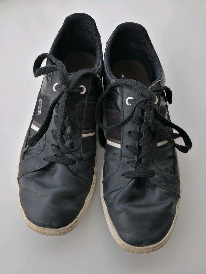 Lacoste Sneaker Größe 43 schwarz in Obertraubling