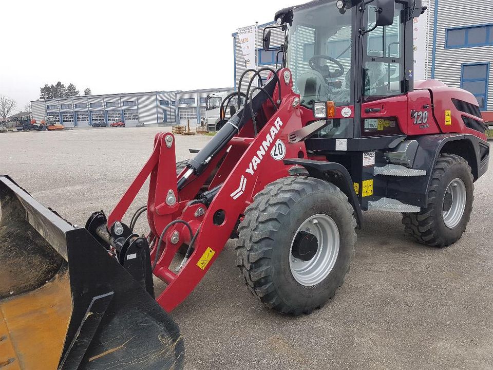 Yanmar V120 Radlader Minibagger Kauf und Miete möglich! in Erlangen