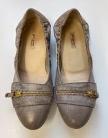 Paul Green Damen Ballerina Gr. 3,5/36  Metallic Kupfer Leder Bayern - Horgau Vorschau