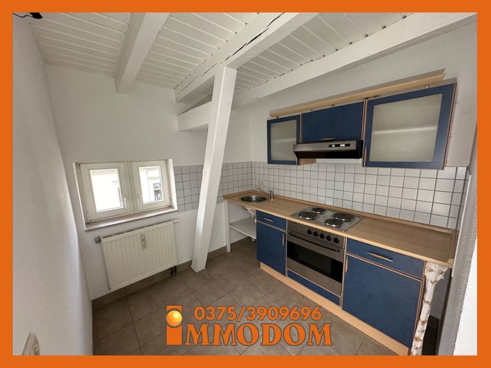 2-Zimmer-Dachwohnung in Zwickau/Nordvorstadt zu vermieten, optional mit Einbauküche! in Zwickau