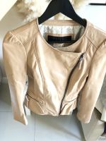 Zara echtleder Bikerjacke s neu beige NP 179€ Köln - Mülheim Vorschau