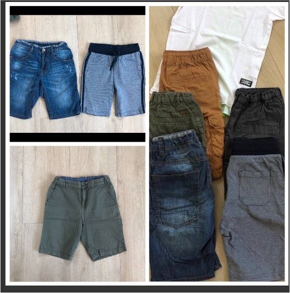 Shorts kurze Hosen Gr 134 140 in Hünfeld