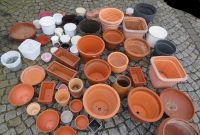 Garten Pflanztöpfe Pflanzschalen Blumentöpfe Konvolut Terracotta Hessen - Bad Hersfeld Vorschau