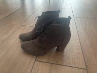 Tamaris Stiefelette Boots Gr. 38 echt Leder Schuhe Nordrhein-Westfalen - Siegen Vorschau