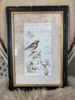 Clayre & Eef Wandbild Bild „Vogel“ Landhaus Shabby Chic Bayern - Weiler-Simmerberg Vorschau