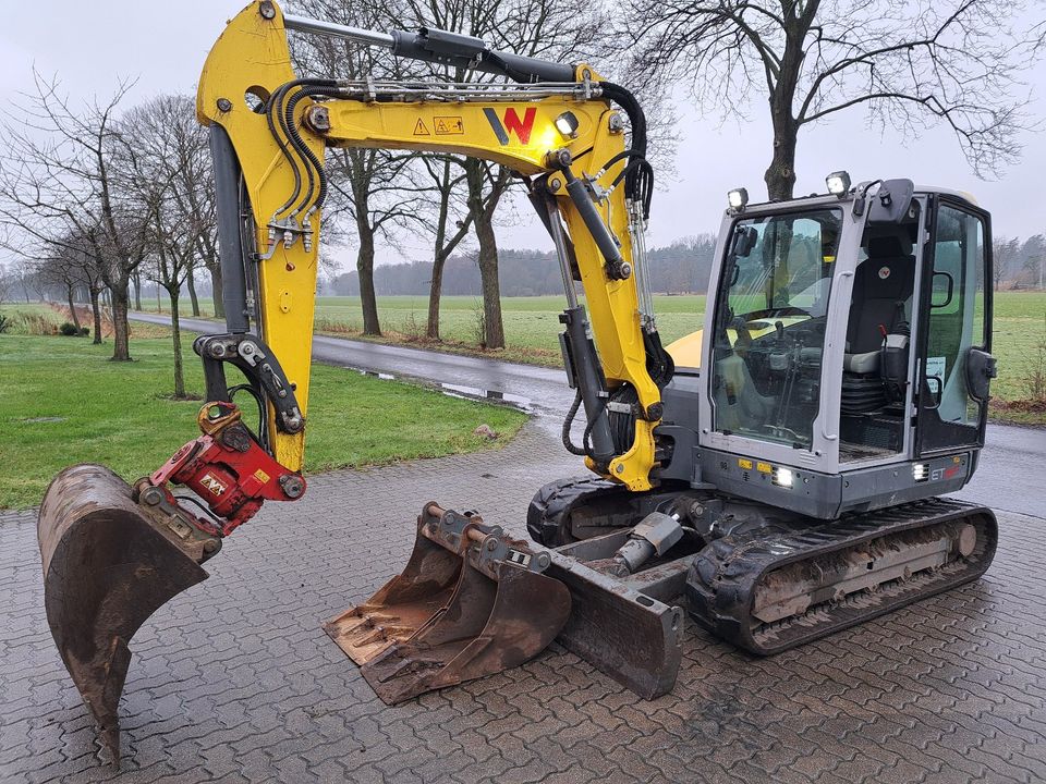 WackerNeuson ET65 Minibagger Bagger Sortiergreifer Abbruchhammer in Dülmen