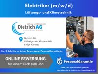 Elektriker (m/w/d) Lüftungs- und Klimatechnik Bayern - Aitrang Vorschau