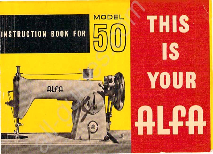 Alfa Nähmaschine Modell 50 in Alsfeld