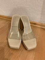 ZARA ausgefallene Sandaletten Gr. 39 beige WOW Bayern - Bad Abbach Vorschau