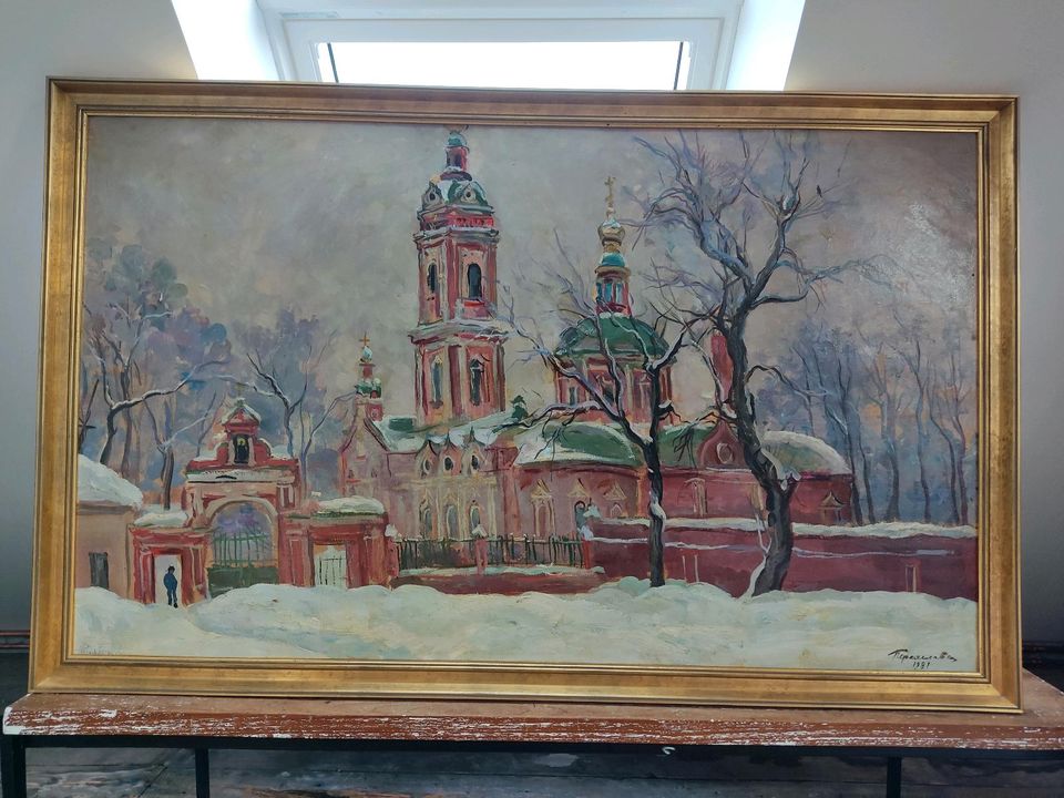 Gemälde "Moskauer Kirche" in Bocholt
