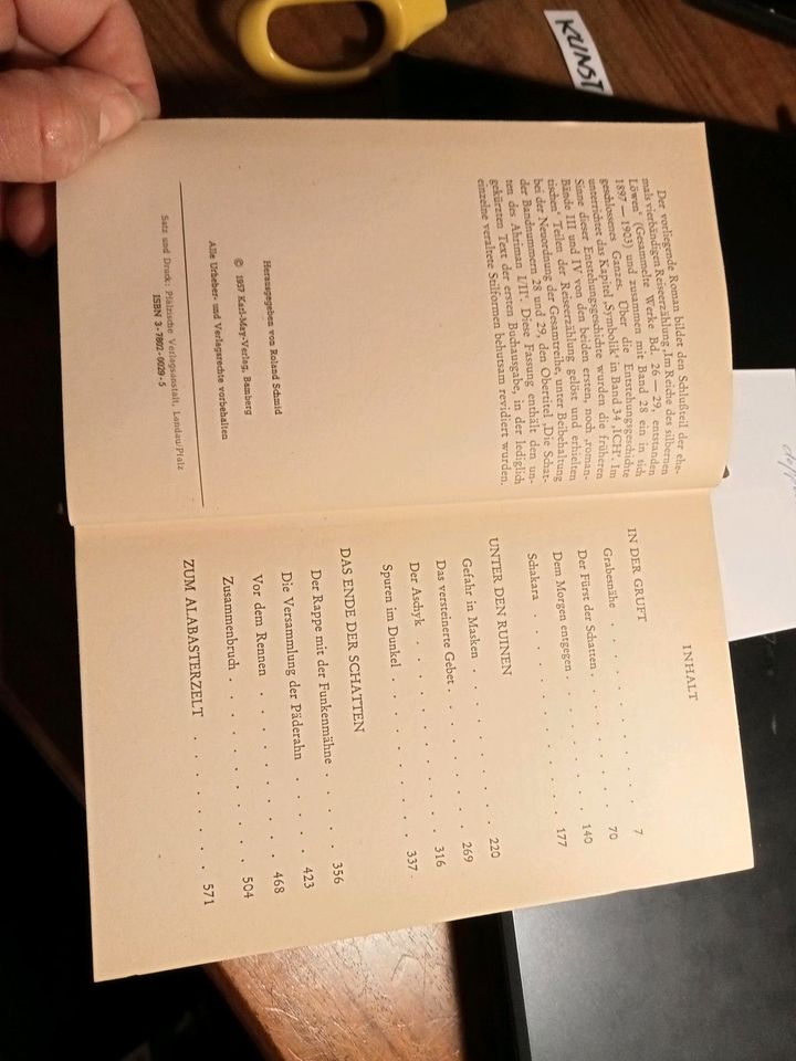 Karl May Ausgabe 1957 Bd.29 Das versteinerte Gebet in Berlin