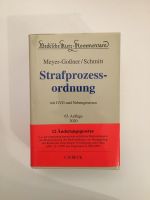 Kommentar Meyer-Goßner/Schmitt, StPO, 63. Auflage 2020 Hamburg Barmbek - Hamburg Barmbek-Süd  Vorschau