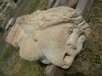 Gartenfigur Wasserspeier Medusa Sandsteinfigur Deko Garten Dresden - Bühlau/Weißer Hirsch Vorschau