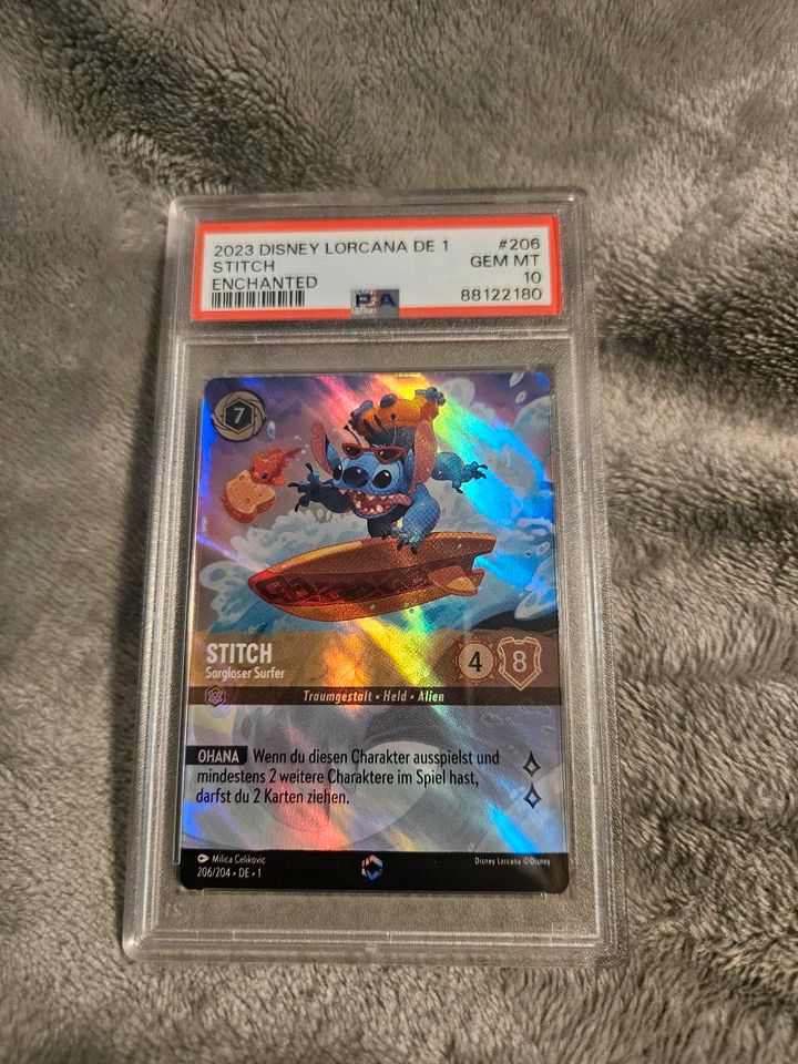 Lorcana Stitch Enchanted 1. Kapitel PSA 10 in Dortmund